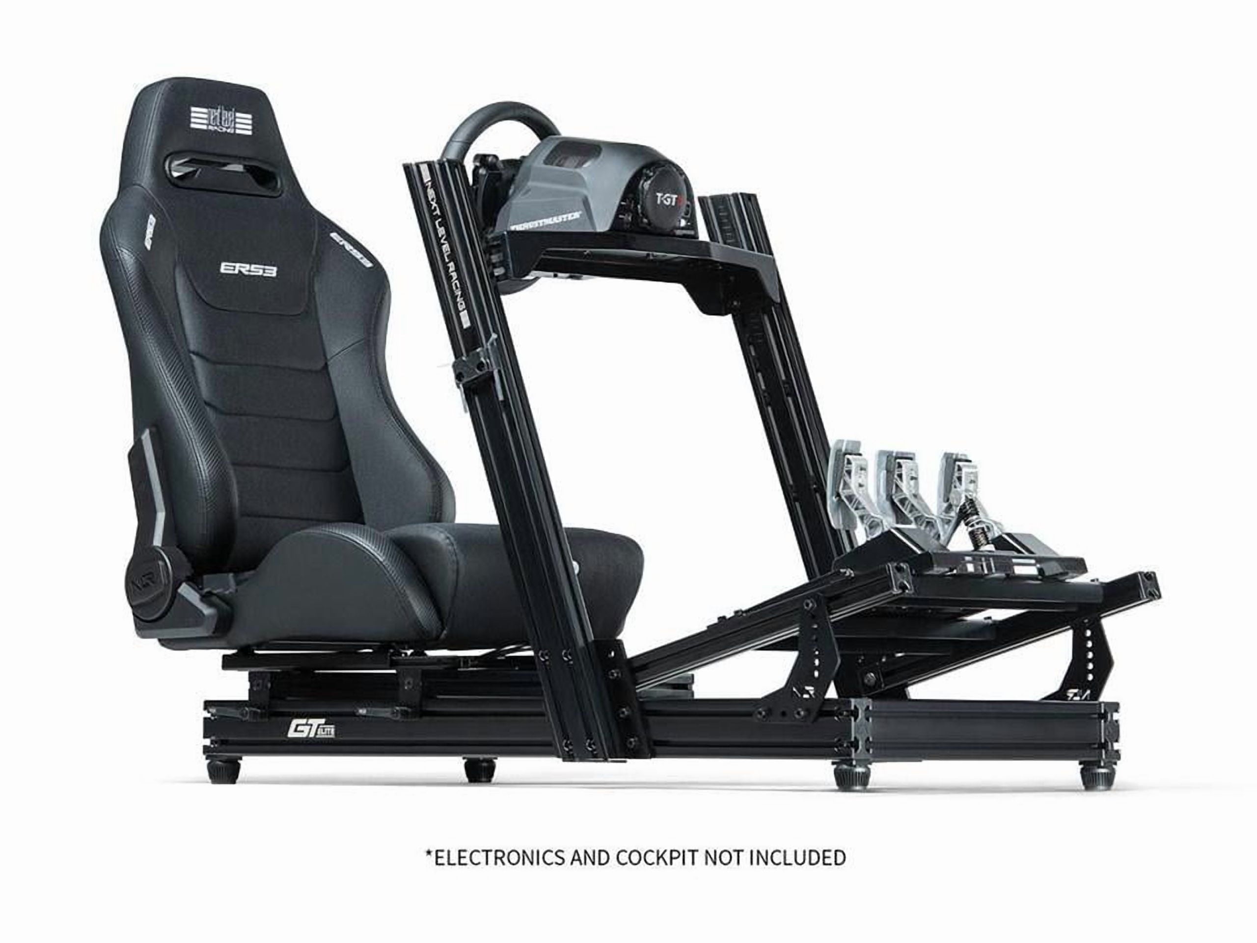 Next Level Racing ERS3 Elite Series Reclining Seat with High-quality Finish, Black