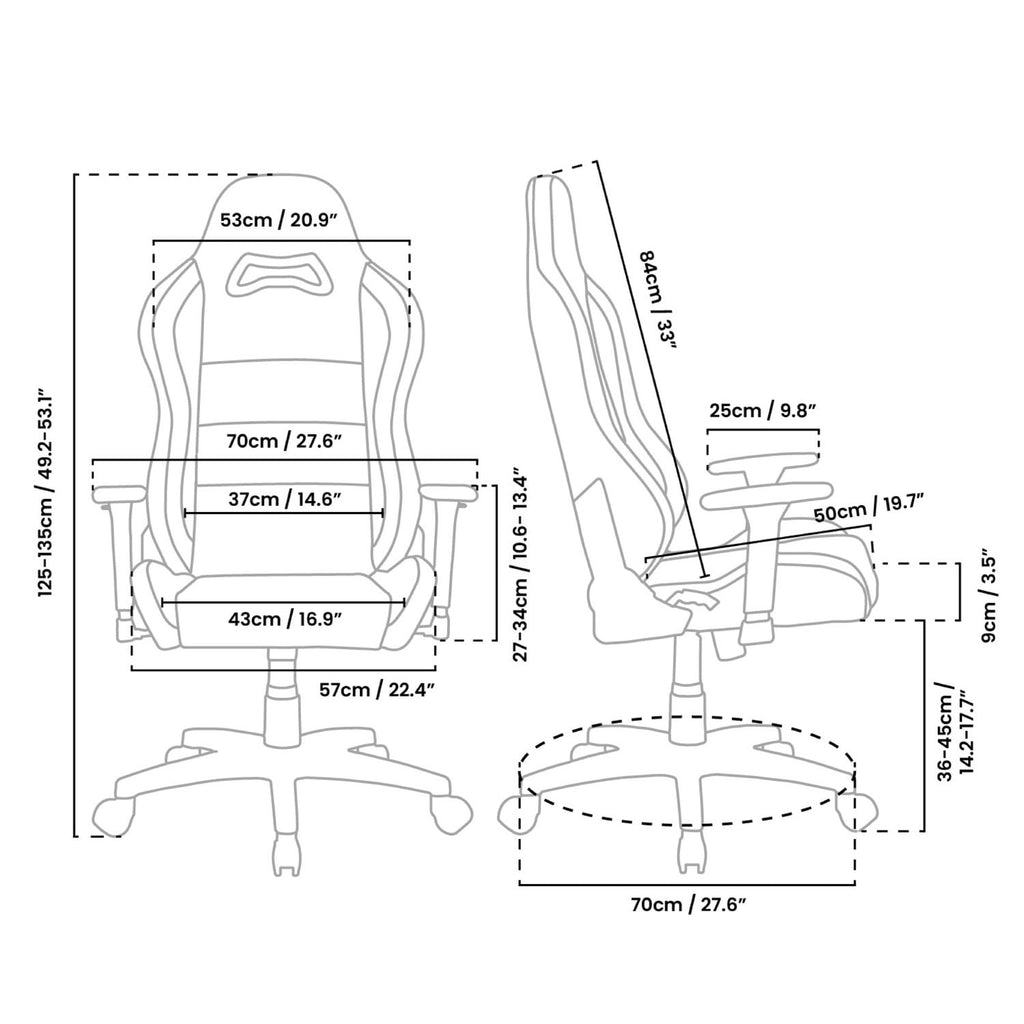Arozzi Torretta Soft Fabric Gaming Chair, Breathable Fluid-Repellent Ergonomic Office Chair with Adjustable Height, 3D Armrest & 2 Supportive Pillows (Blue)
