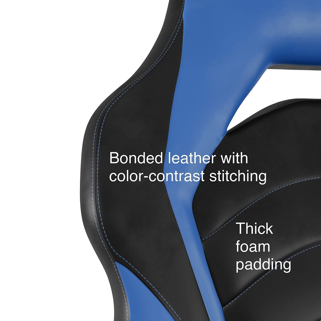 Staples Gaming Chair Black and Blue 2710764