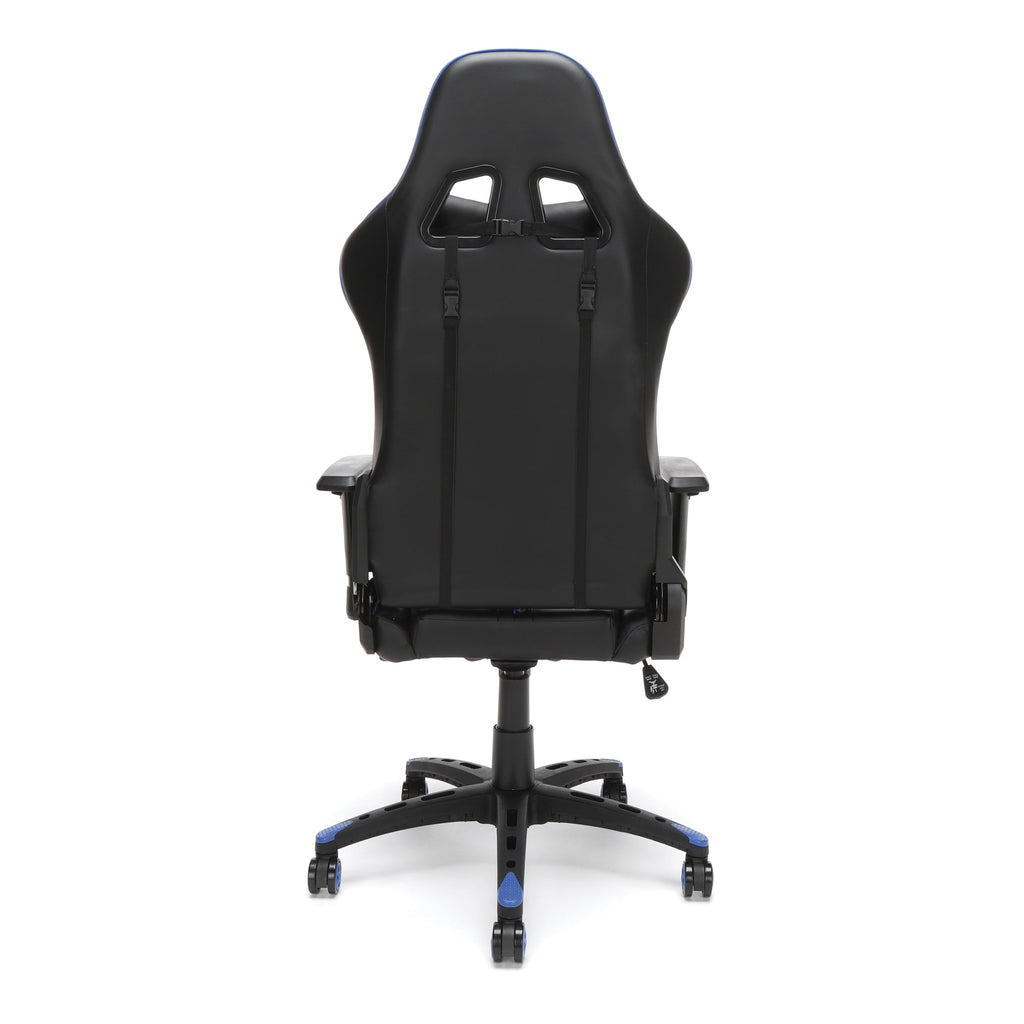 OFM Essentials Collection Racing Style Gaming Chair, in Blue (ESS-6065-BLU)