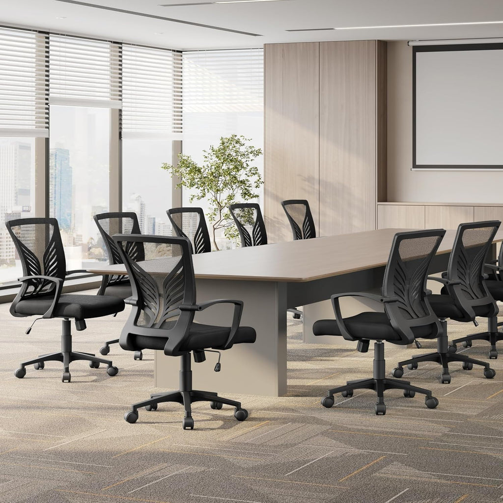 Office Chair Mesh Desk Chair Computer Chair Gaming Chair Adjustable Comfy Chair Swivel Ergonomic Chair for Home Office/Work/Study