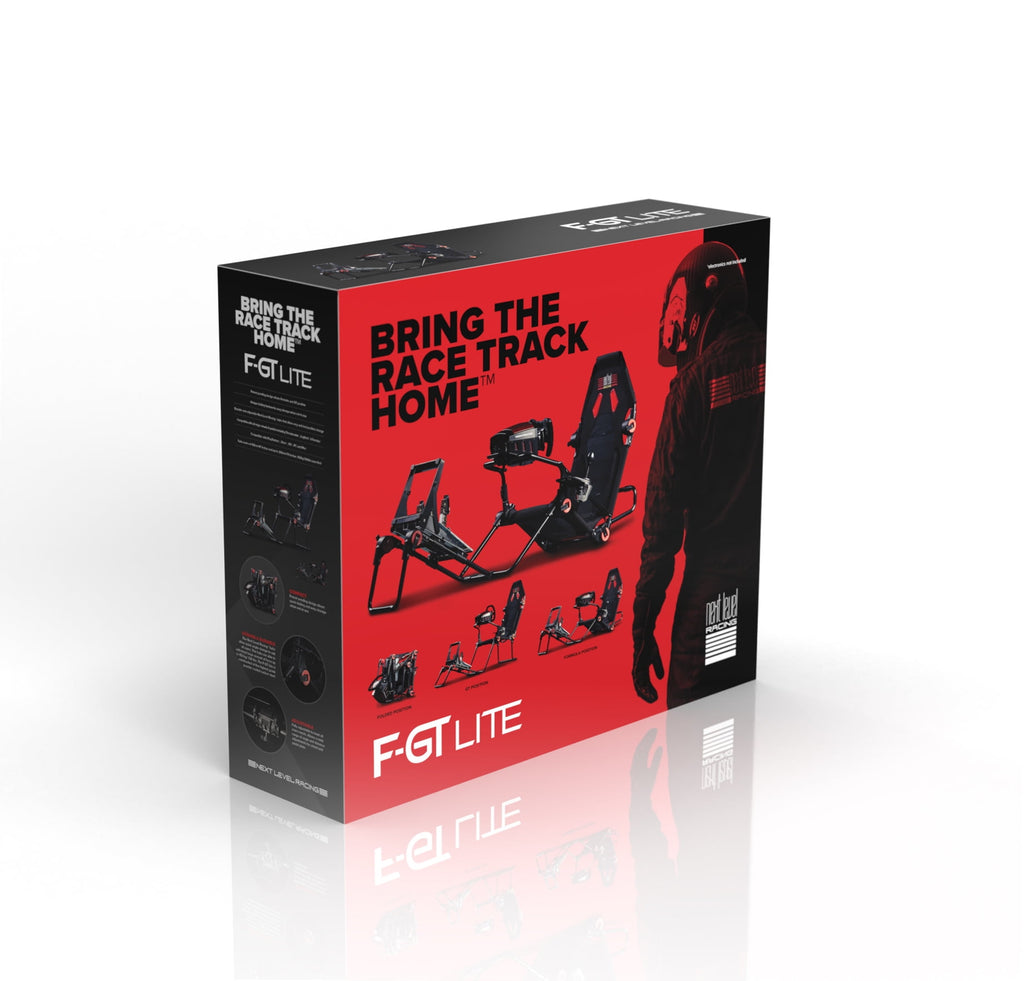 Next Level Racing F-GT Lite Formula and GT Foldable Simulator Cockpit (NLR-S015)