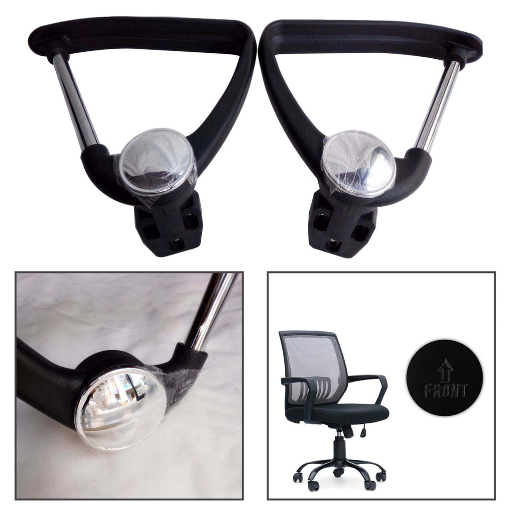 Office Chair Arms, Easy to Install, Gaming Chair Armrest Accessory for Office Computer Chair Parts