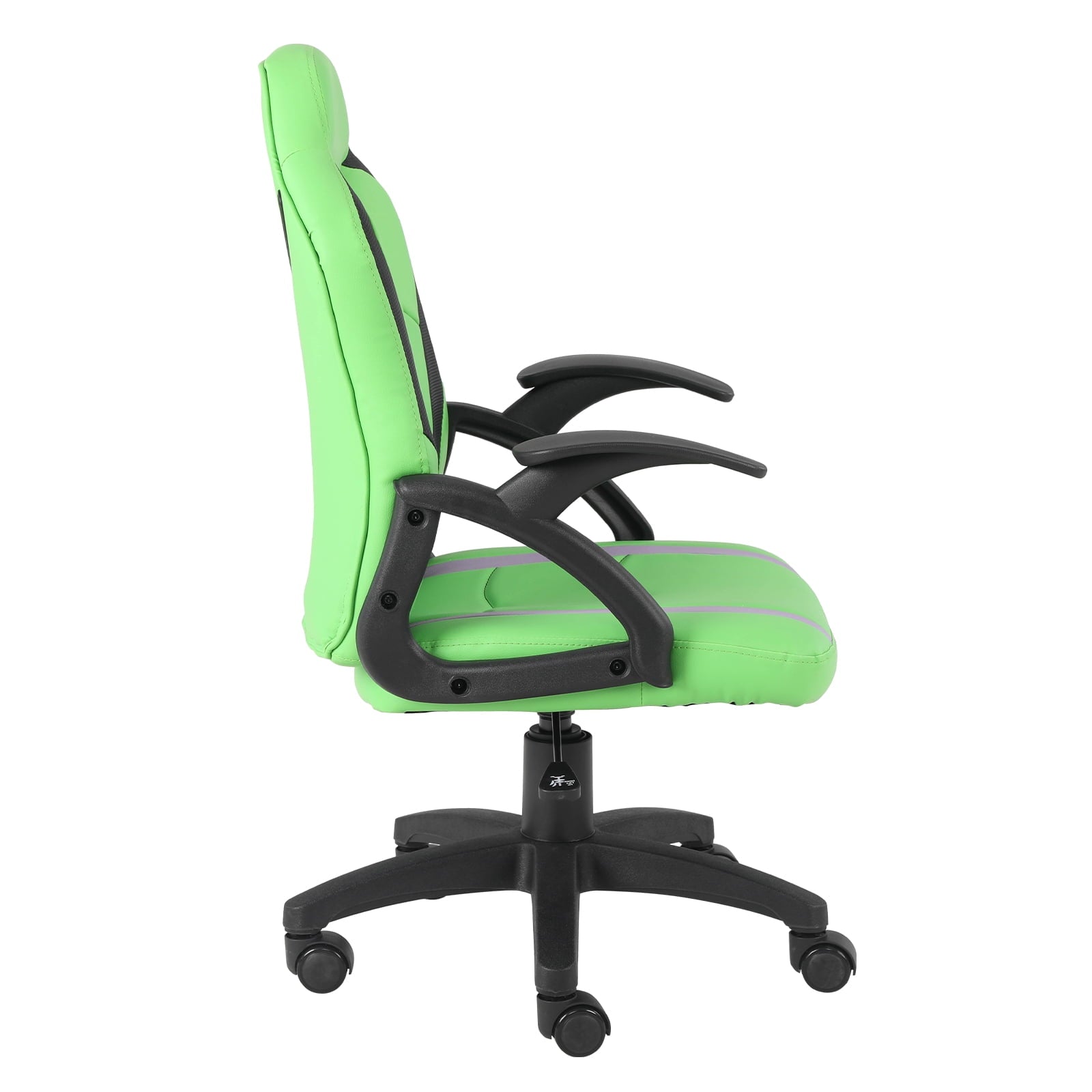 Swivel Gaming Chair for Boys Girls Kids Activity Chair High Back Ergonomic Racing Computer Chair, Height Adjustable, Green
