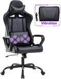 BestOffice Ergonomic Gaming Chair, Lumbar Support, Rolling Swivel for Men, Women(White)