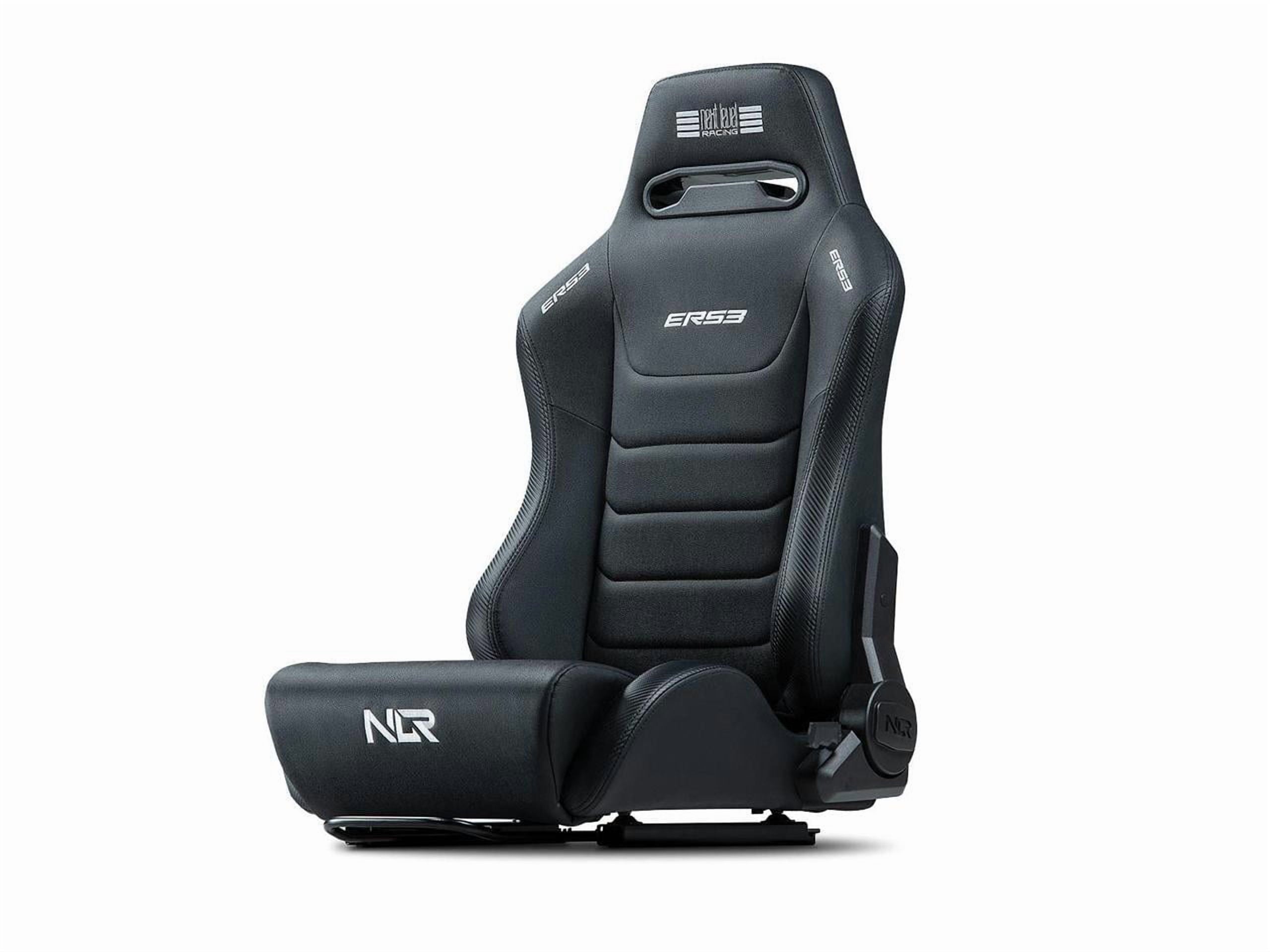 Next Level Racing ERS3 Elite Series Reclining Seat with High-quality Finish, Black