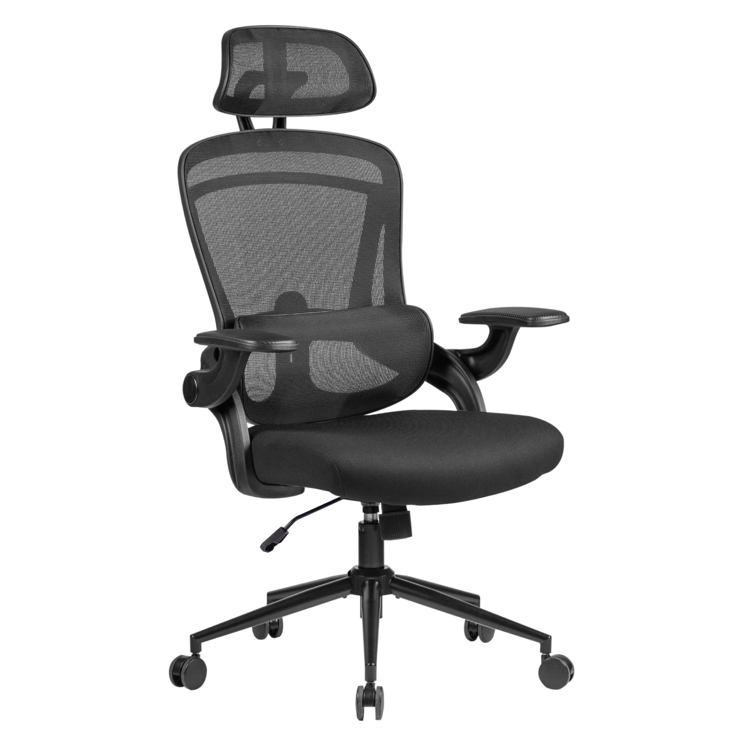 Nouhaus Ergonomic ErgoFit Mesh Office Chair Lumbar Support Comfy Gaming Chairs with Adjustable Headrest & Armrest, Big and Tall Swivel Computer Desk Chair Tilt Function