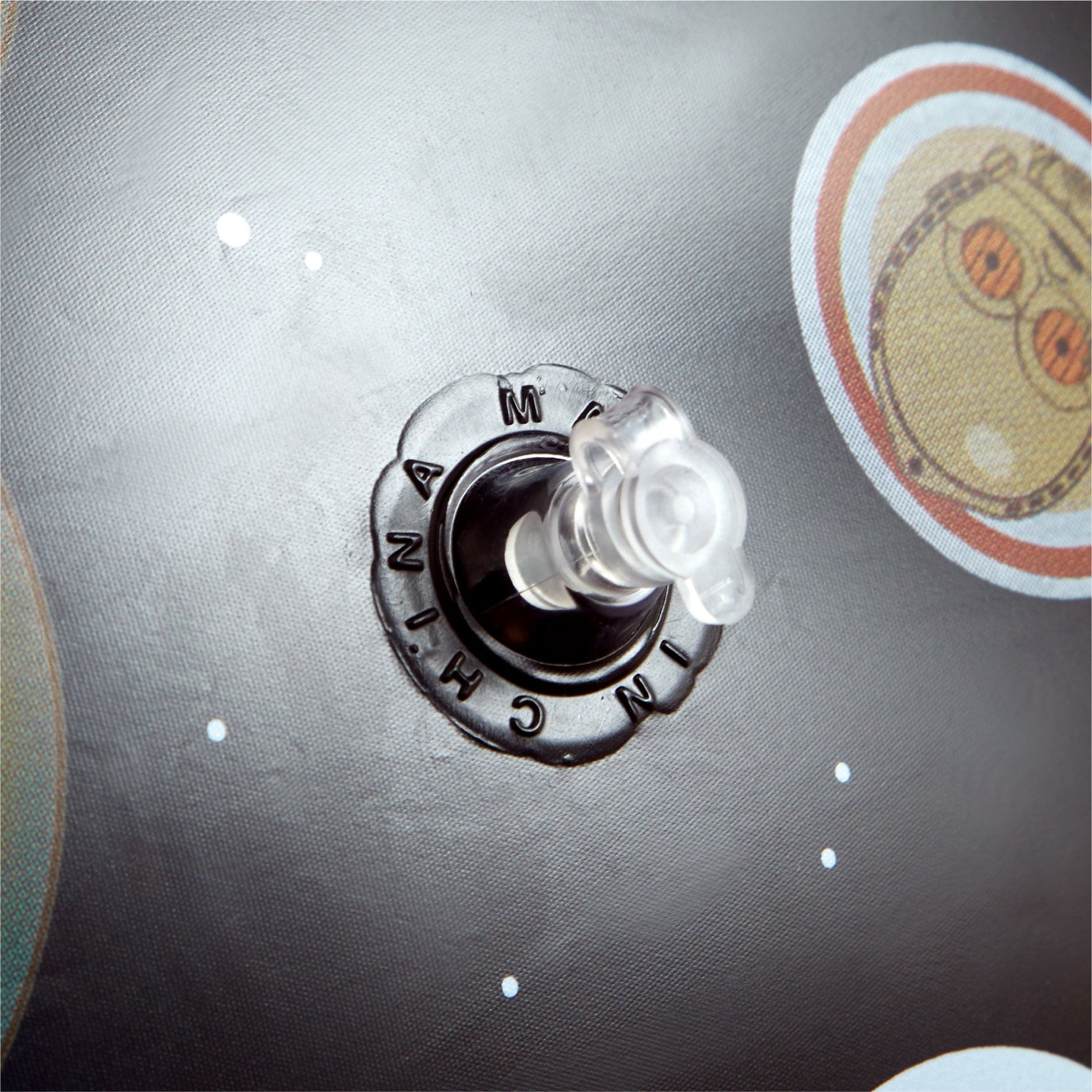 Star Wars Inflatable Gaming Chair by Idea Nuova - Grey, Ideal for Kids Ages 3 and Up